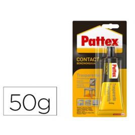 Cola Pattex Contacto Transparente 50grs