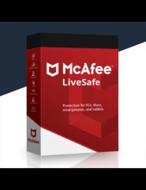Mcafee Livesafe | Dispositivos Ilimitados | 1 Ano