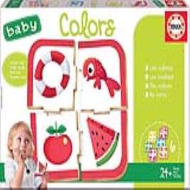 Jogo de Mesa Baby Colors Educa
