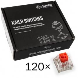 Pack 120 Switches Kailh Box Red para  PC Gaming Rac