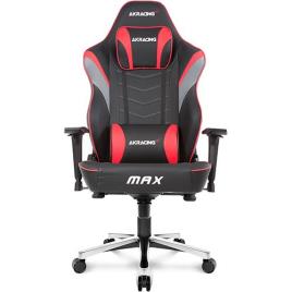 Cadeira Gaming AKRacing Master Max - Preto | Vermelho