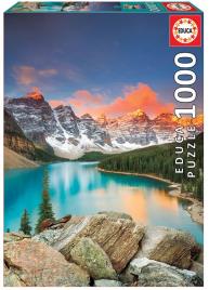 Puzzle Lago Moraine Banff National Park Canada 1000 Peças