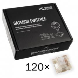 Pack 120 Switches Gateron MX Clear para  PC Gaming