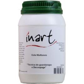 INART Cola Multiusos, Técnica do Guardanapo ou Decoupage, 500 g, Transparente