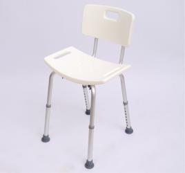 Cadeira Duche Alumínio Ajuda Banho Banquinho Banqueta Regulável Ajustável WC Assento