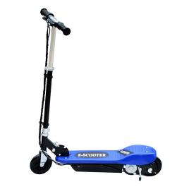 HomCom® Trotinete Eléctrico Tipo Scooter com Guiador Ajustável – Cor Azul - 81.5x37x96cm