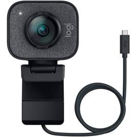 Webcam Logitech StreamCam Full HD 1080p USB 3.1 Type-C - Preto