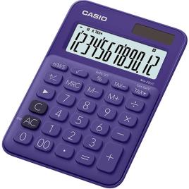Calculadora de Secretária 12 Digitos (Roxo) - CASIO