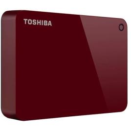 Disco Externo Toshiba Canvio Advance - 2TB - Vermelho