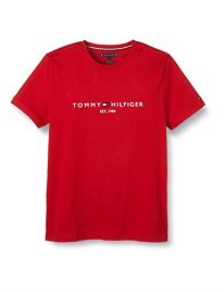 Tommy Hilfiger T-shirt Tommy Logo em algodão bio