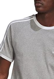 Adidas Originals T-shirt de mangas curtas, 3 listas