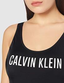 Calvin Klein Fato de banho com inscrição à frente