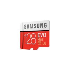 Cartão Memoria Samsung 128GB Micro SDXC Evo+ UHS-I U3 Class 10