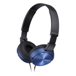 SONY - MDR-ZX310L Azul - Auscultadores de tipo auricular fechado