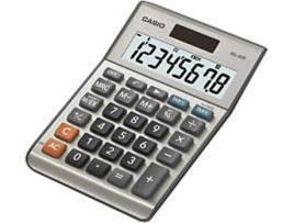 Calculadora Básica CASIO MS-80B Prateado (8 dígitos)