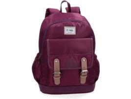Mochila EL POTRO Pipe Roxo (30x40x15cm)