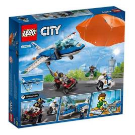 Playset City Police Parachute Arrest Lego 60208