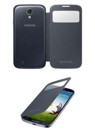 Samsung Capa S View para Galaxy S4 (Preta)