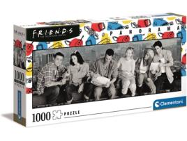 Puzzle 2D CLEMENTONI Panorama Friends (Idade Mínima: 10 - 1000 Peças)