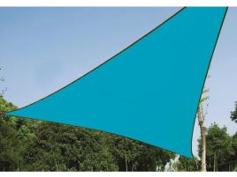 Vela De Sombra - Triângulo - 5x5x5m - Cor: Azul