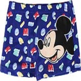 Calções de Banho Boxer para Meninos Mickey Mouse Azul - 6 Meses