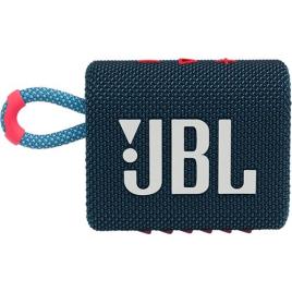 Coluna Portátil JBL GO 3 - Azul | Coral