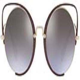 Óculos escuros femininos Miu Miu MU51TS-R1J2H2 (Ø 54 mm)