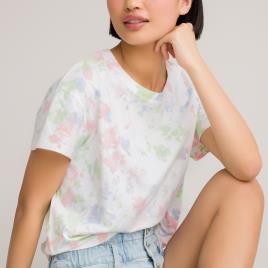 La Redoute Collections T-shirt curta tie-dye, 10-18 anos