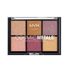 NYX COSMIC METALS shadow palette 6x1,37gr
