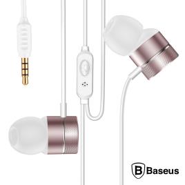 Auriculares Stereo Encok C/ Mic Rose Gold 