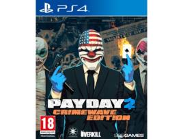 Jogo PS4 Payday 2 - Crimewave Edition