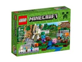 LEGO Minecraft:  O Golem de Ferro 21123 (Idade mínima: 8 - 208 Peças)