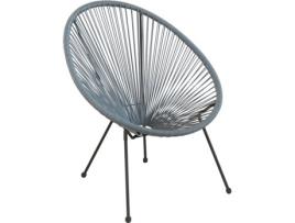 Cadeira KASA Caribe (Azul - Metal - 75x94x90 cm)