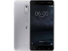 Smartphone NOKIA 6 (5.5'' - 3 GB - 32 GB - Prateado)
