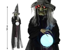 Figura DISFRAZZES Bruxa Suspensa Luz e Som (183 cm - Halloween)