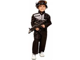 Fato de Menino  SWAT (Tam: 10-12 anos)