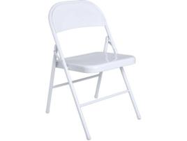Cadeira  Niza (Branco - 46 x 79 x 49 cm - Aço Reforçado)