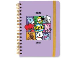 Agenda Semanal BT21 A5 (2020/2021)