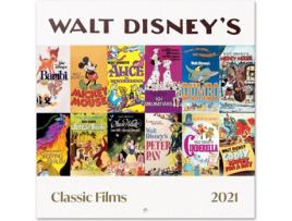 Calendário OFIURIA Disney Classic Films (2021 - 30 x 30 cm)