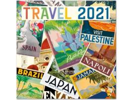 Calendário CIUDADES Travel (2021 - 30 x 30 cm)