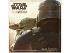 Calendário OFIURIA Star Wars The Mandalorian (2021 - 30 x 30 cm)