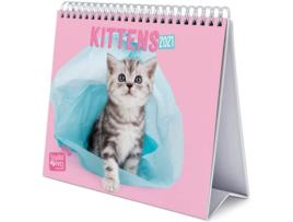 Calendário de Secretária STUDIO PETS BY MYRNA Deluxe Cats (2021)