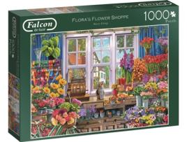 Puzzle JUMBO Flora's Flower Shoppe (1000 Peças)