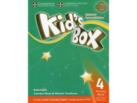 Livro Kid's Box Level 4 Activity Book With Online Resources British English 2nd Edition de Caroline Nixon