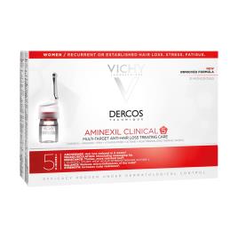 Vichy Dercos Aminexil Clinical 5 - Mulher 21 doses