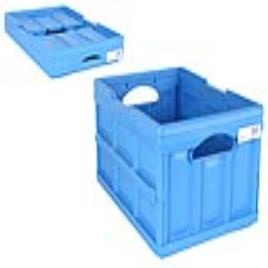 Caixa de Armazenamento Ursus Tontarelli 32 L Dobrável Azul (47,5 x 35,2 x 23 cm)