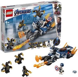 Lego Marvel 76123 Captain America: Ataque de Outriders