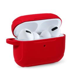 Capa Silicone Macia para Apple Airpods Pro (Vermelho)