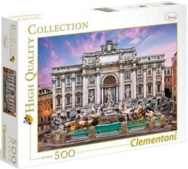 Clementoni - Puzzle 500 Peças: Fontana di Trevi