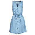 Vero Moda  Vestidos curtos VMVIVIANA  Azul Disponível em tamanho para senhora. S,M,L,XL,XS.Mulher > Roupas > Vestidos 
